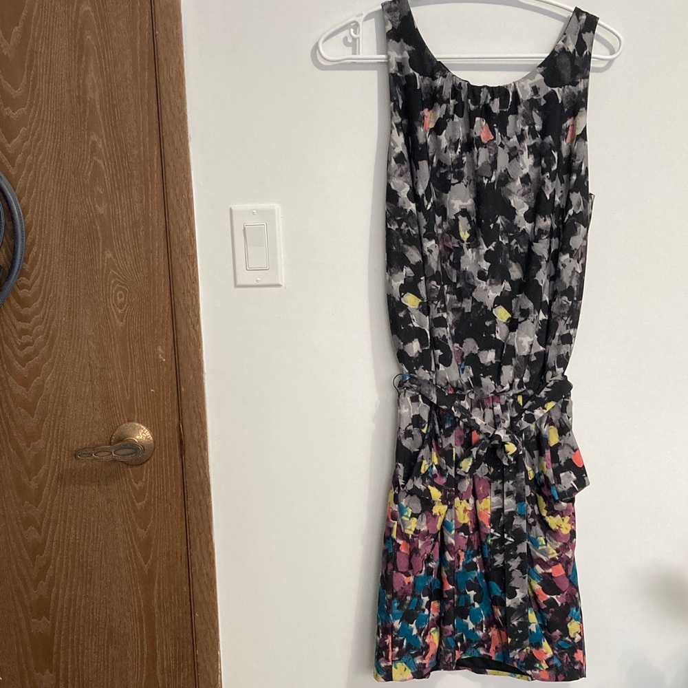 BCBGMaxAzria Abstract Colourful Dress